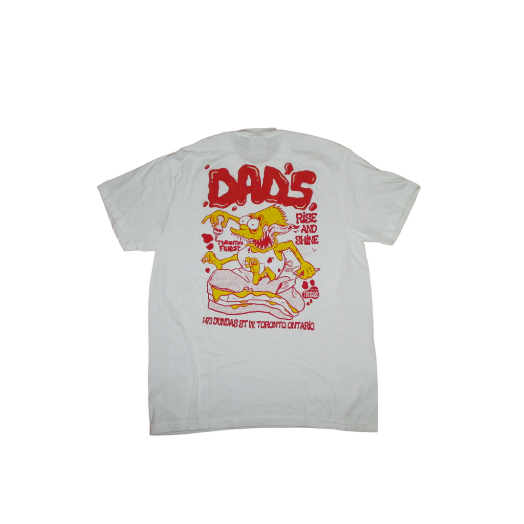 WHITE DADS T-SHIRT