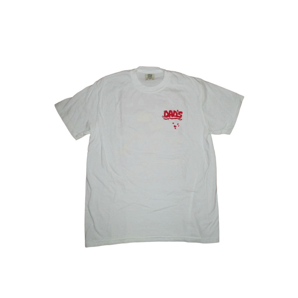 WHITE DADS T-SHIRT